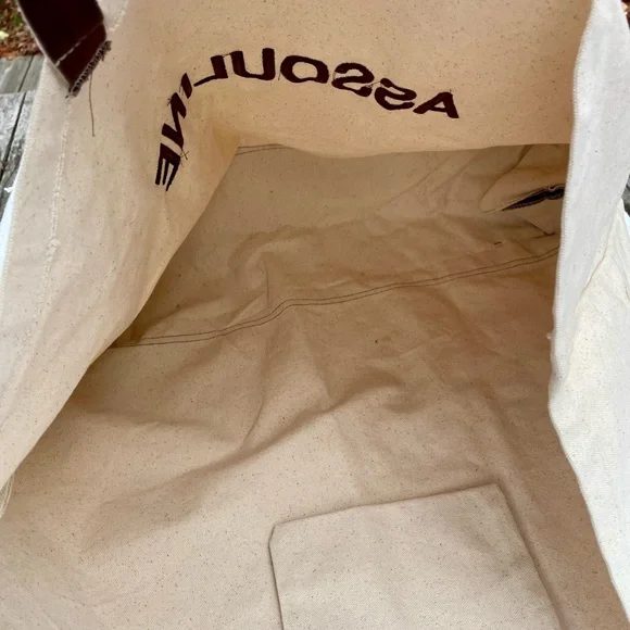 Assouline XLarge Canvas Tote Bag - Picture 6 of 9